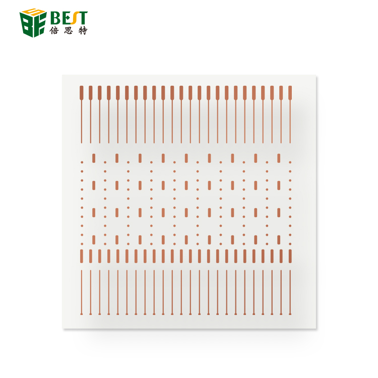 倍思特維修焊盤飛線無痕修復紫銅補點焊片免打圈飛線直接補點焊接