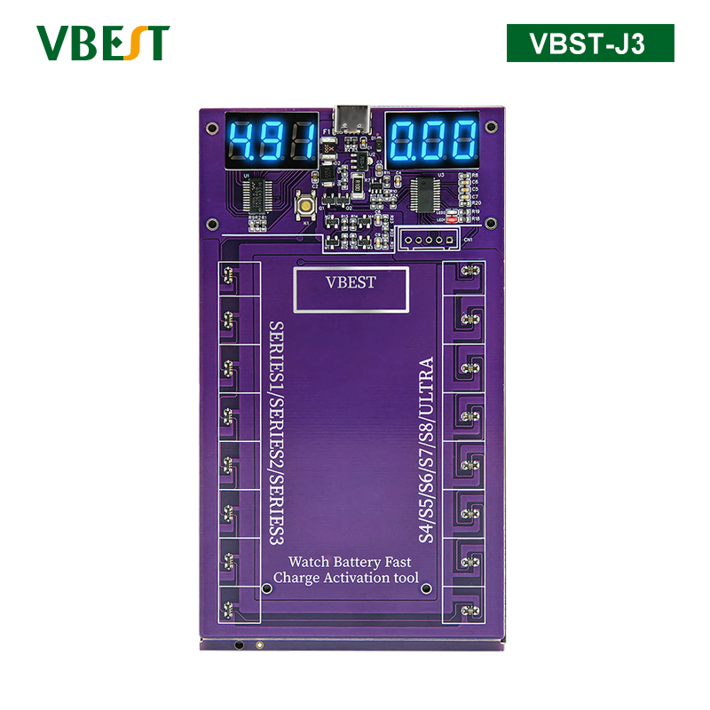 BST-J3 智能手表電池激活檢測小板 蘋果手表電池激活板 智能手表電池激活速充治具